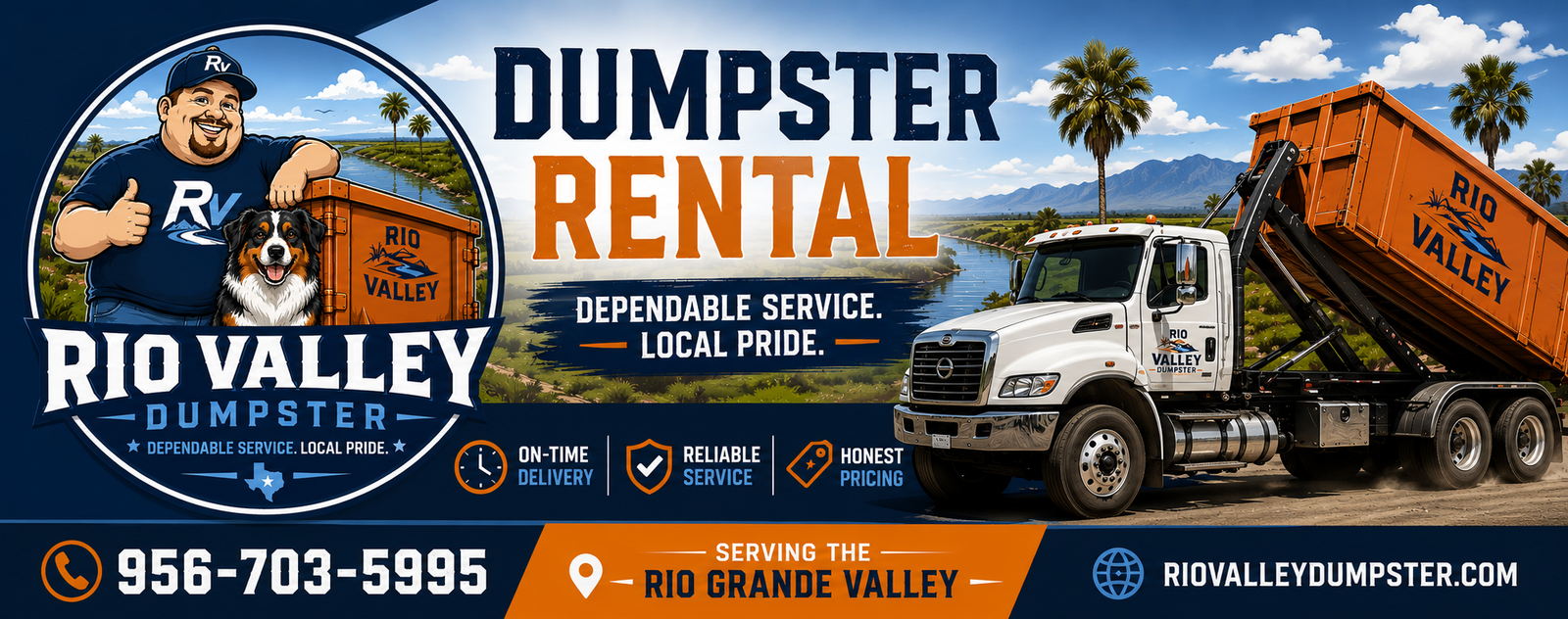 Rio Valley Dumpsters — Dumpster Rental serving the Rio Grande Valley